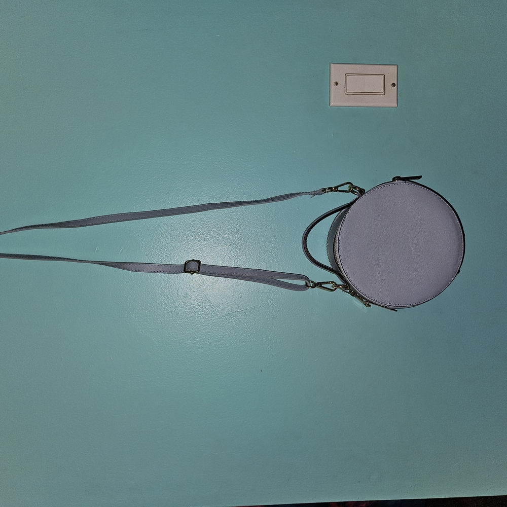 Elegant Lavender Circle Crossbody Bag